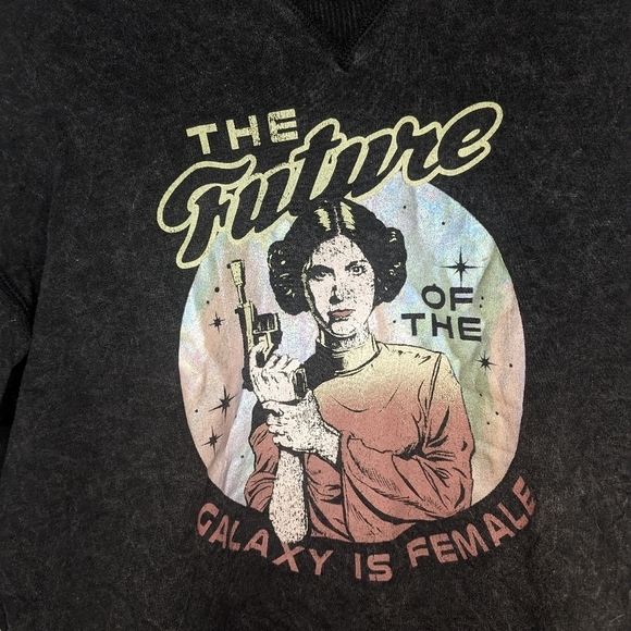 Star Wars Princess Leia Long Sleeve Tshirt a womans Large - Picture 2 of 3